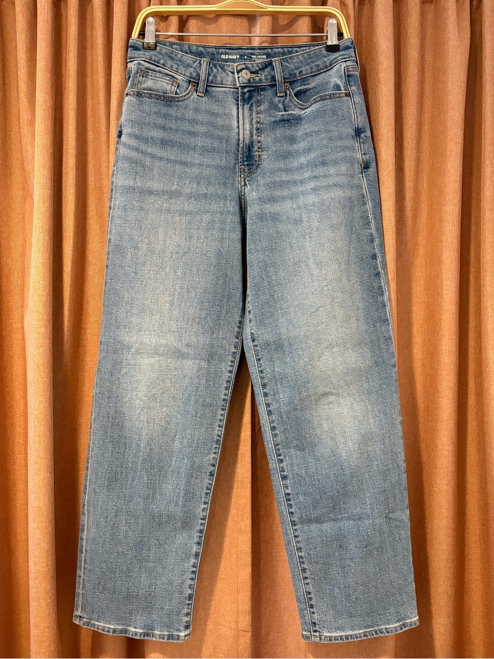 Old Navy Women’s Jeans - High-Rise OG Loose Secret Smooth Pockets Medium Wash